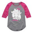 thumbnail image 1 of Disney's Encanto - Magic Of The Family - Toddler And Youth Girls Raglan Graphic T-Shirt, 1 of 5