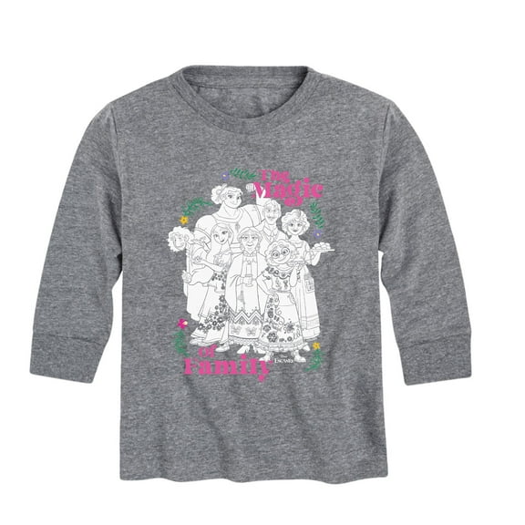 Disney's Encanto - Magic Of The Family - Toddler And Youth Long Sleeve Graphic T-Shirt