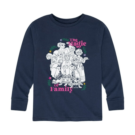 Disney's Encanto - Magic Of The Family - Toddler And Youth Long Sleeve Graphic T-Shirt