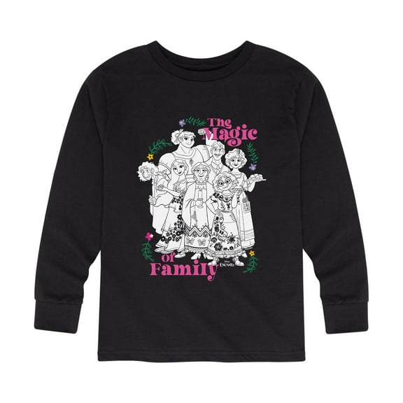 Disney's Encanto - Magic Of The Family - Toddler And Youth Long Sleeve Graphic T-Shirt