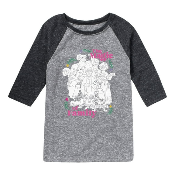 Disney's Encanto - Magic Of The Family - Toddler And Youth Raglan Graphic T-Shirt