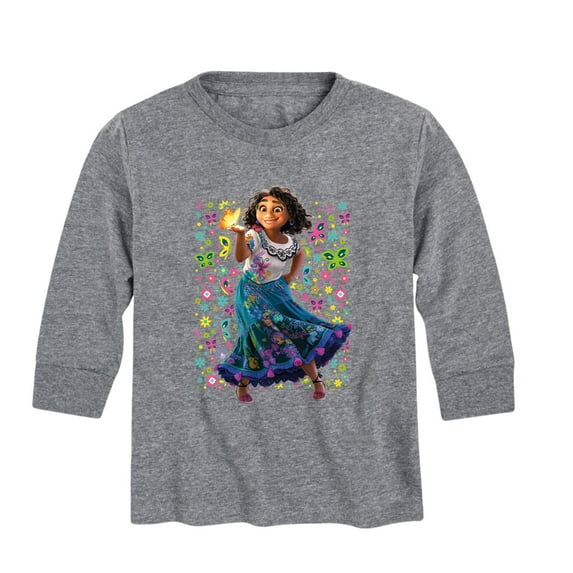Disney's Encanto - Mirabel Butterflies - Toddler And Youth Long Sleeve Graphic T-Shirt