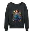 thumbnail image 1 of Disney's Encanto - Mirabel Butterflies - Women's Lightweight French Terry Long Sleeve Shirt, 1 of 5