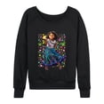 thumbnail image 1 of Disney's Encanto - Mirabel Butterflies - Women's Lightweight French Terry Long Sleeve Shirt, 1 of 5
