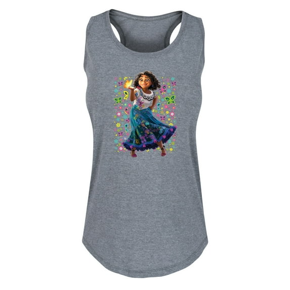 Disney's Encanto - Mirabel Butterflies - Women's Racerback Tank Top