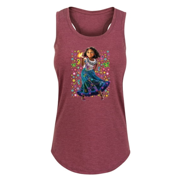 Disney's Encanto - Mirabel Butterflies - Women's Racerback Tank Top