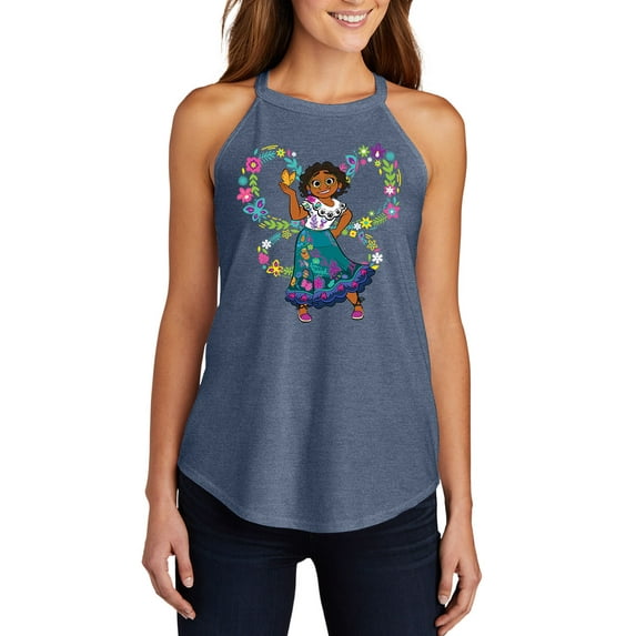 Disney's Encanto - Mirabel Butterfly Wings - Juniors High Neck Tank Top