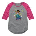 thumbnail image 1 of Disney's Encanto - Mirabel Butterfly Wings - Toddler And Youth Girls Raglan Graphic T-Shirt, 1 of 5