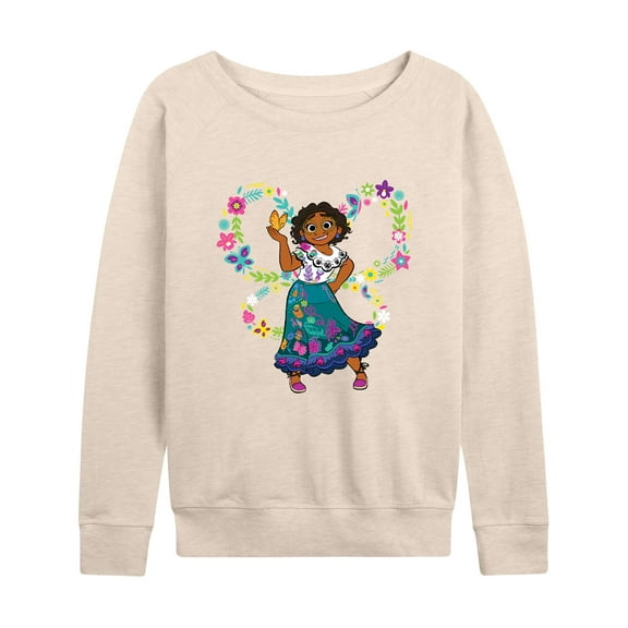 Disney's Encanto - Mirabel Butterfly Wings - Women's Lightweight French Terry Long Sleeve Shirt
