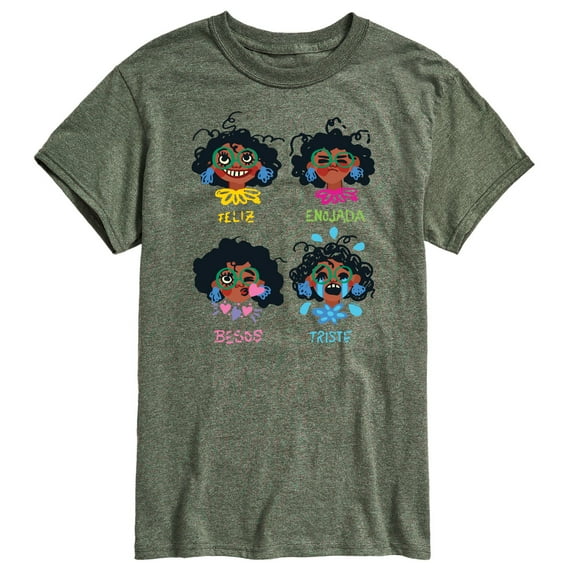 Disney's Encanto - Mirabel Emotions - Men's Short Sleeve Graphic T-Shirt