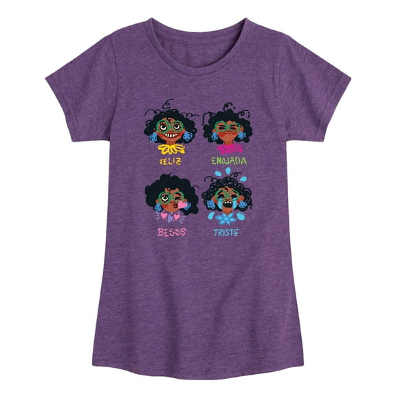 Disney's Encanto - Mirabel Emotions - Toddler And Youth Girls Short Sleeve Graphic T-Shirt