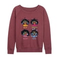 thumbnail image 1 of Disney's Encanto - Mirabel Emotions - Women's Lightweight French Terry Long Sleeve Shirt, 1 of 5