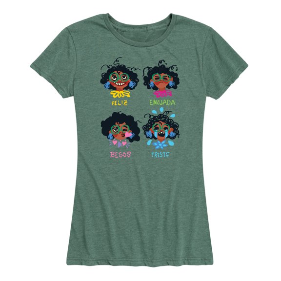 Disney's Encanto - Mirabel Emotions - Women's Short Sleeve Graphic T-Shirt