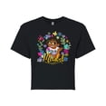 thumbnail image 1 of Disney's Encanto - Mirabel Floral - Juniors Cropped Cotton Blend T-Shirt, 1 of 5