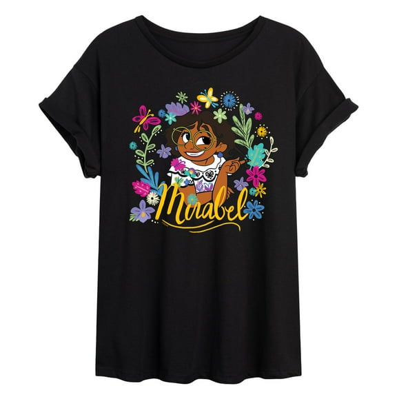 Disney's Encanto - Mirabel Floral - Women's Oversized T-Shirt