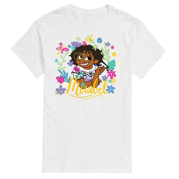 Disney's Encanto - Mirabel Floral - Men's Short Sleeve Graphic T-Shirt