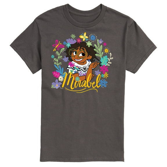 Disney's Encanto - Mirabel Floral - Men's Short Sleeve Graphic T-Shirt