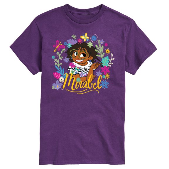 Disney's Encanto - Mirabel Floral - Men's Short Sleeve Graphic T-Shirt