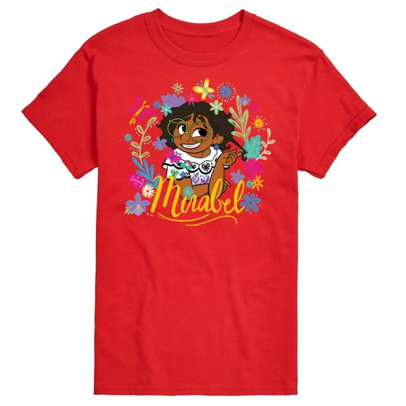 Disney's Encanto - Mirabel Floral - Men's Short Sleeve Graphic T-Shirt
