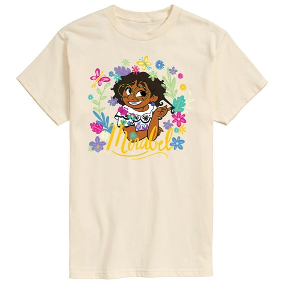 Disney's Encanto - Mirabel Floral - Men's Short Sleeve Graphic T-Shirt