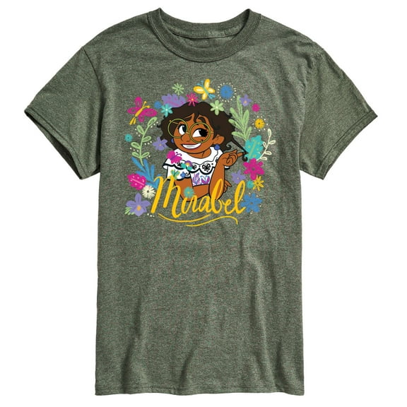 Disney's Encanto - Mirabel Floral - Men's Short Sleeve Graphic T-Shirt