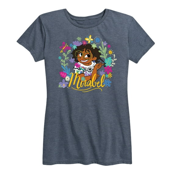 Disney's Encanto - Mirabel Floral - Women's Short Sleeve Graphic T-Shirt
