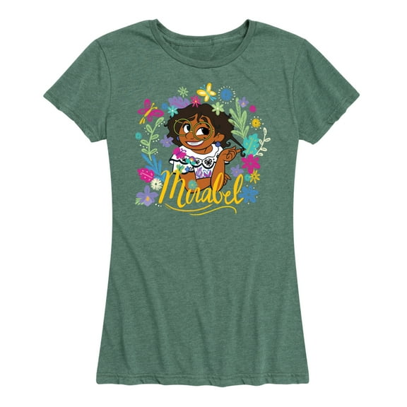 Disney's Encanto - Mirabel Floral - Women's Short Sleeve Graphic T-Shirt