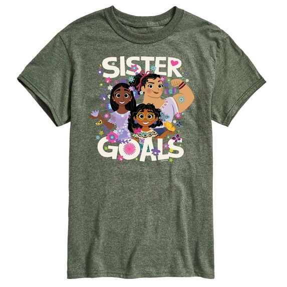 Disney's Encanto - Sister Goals - Men's Short Sleeve Graphic T-Shirt