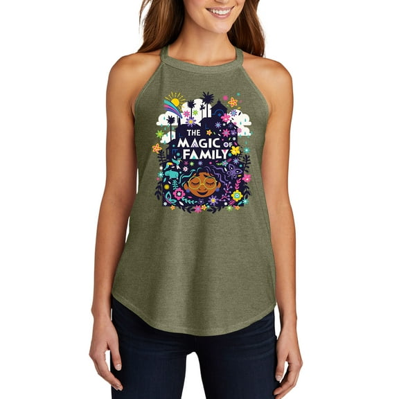 Disney's Encanto - The Magic Of Family - Juniors High Neck Tank Top