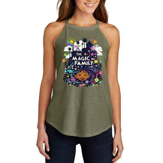 Disney's Encanto - The Magic Of Family - Juniors High Neck Tank Top