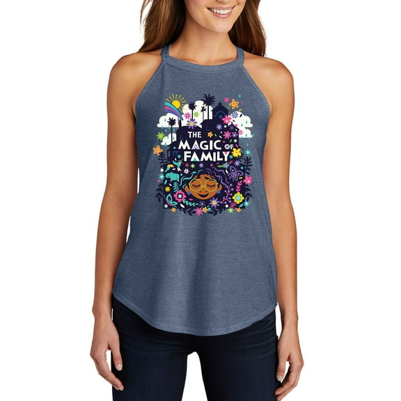 Disney's Encanto - The Magic Of Family - Juniors High Neck Tank Top