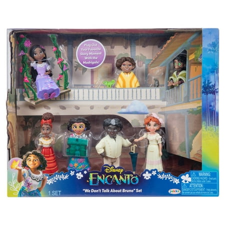Disney's Encanto We Don't Talk About Bruno 3 inch Small Collectible Fashion Doll Set