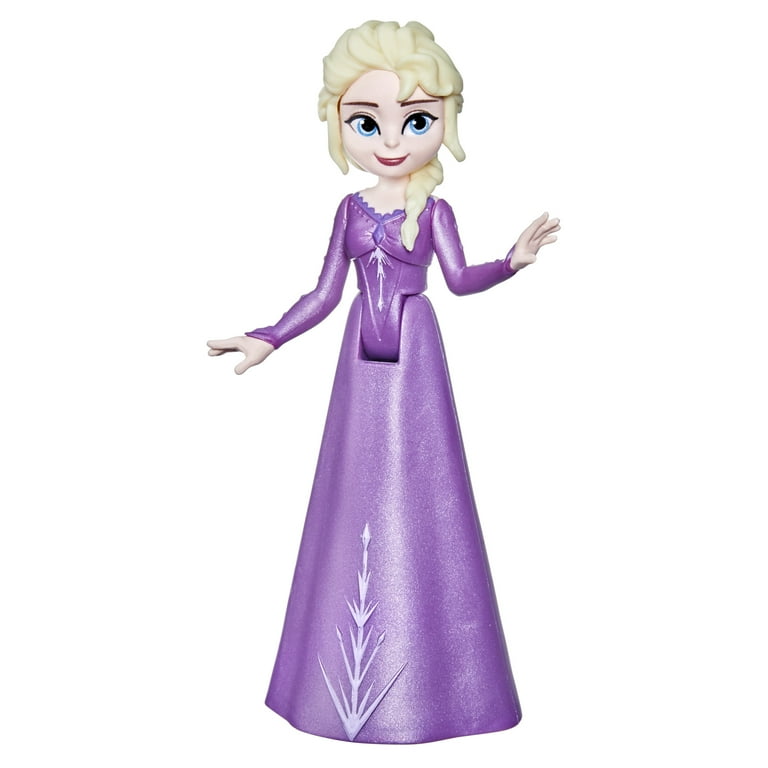 Purple Dress Frozen Elsa Doll With Dress Mattel Elsa And Bear Cub