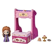Disneys Frozen 2 Twirlabouts Series 1 Anna Sled to Shop Playset, Includes Anna Doll and Accessories