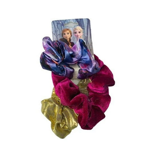 Disney's Frozen II Anna & Elsa Scrunchies, Set of 3
