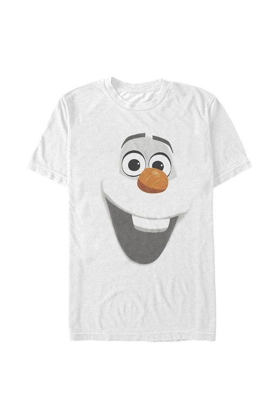 Disney's Frozen Olaf Big & Tall Big Face Tee Color: White Size: 4XL