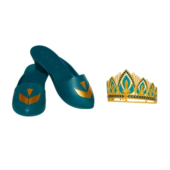 Disney Frozen Anna Epilogue Tiara and Shoes Accessory Set Child Age 3 and Up