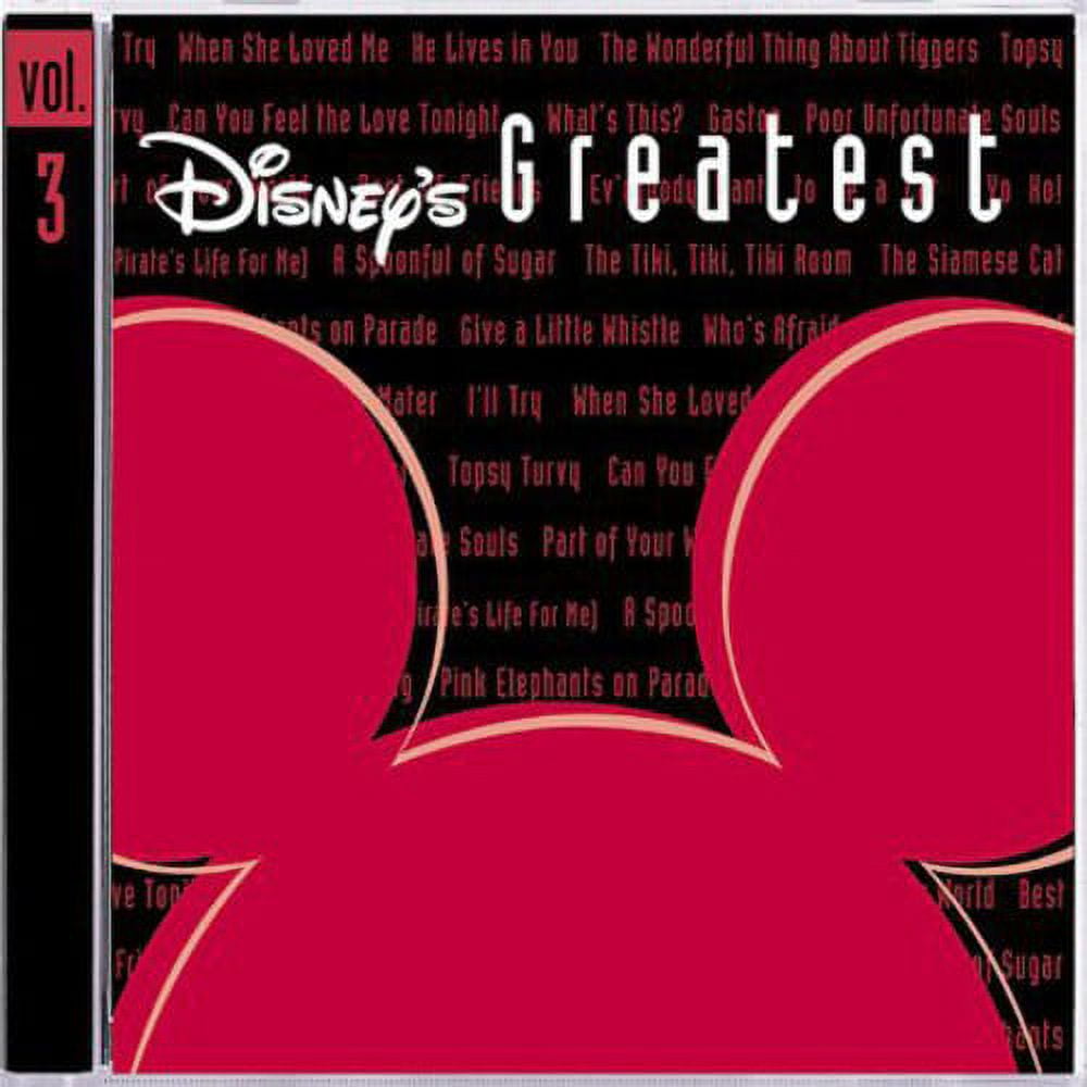 UMGD Disney's Greatest, Vol. 3, songs from Return to Never Land