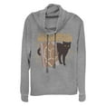 thumbnail image 1 of Junior's Hocus Pocus Hocus Pocus Binx Spellbook  Cowl Neck Sweatshirt, 1 of 4
