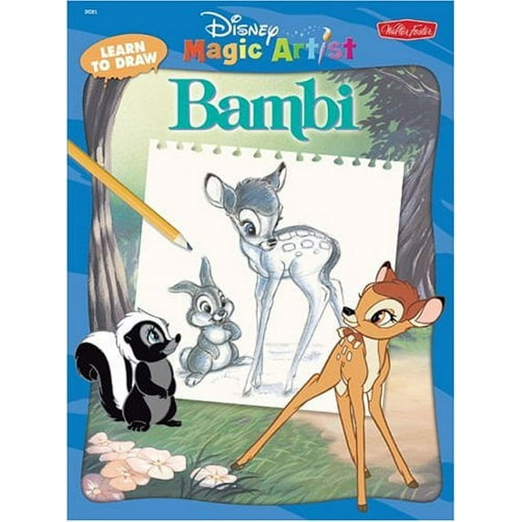 Pre-Owned Disney's How to Draw Bambi (Hardcover) 1560101091 9781560101093
