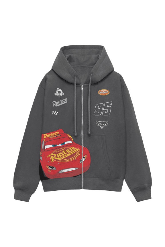 Disney's Lightning McQueen Men's & Big Men's Hooded Sweatshirt, Sizes XS-5XL