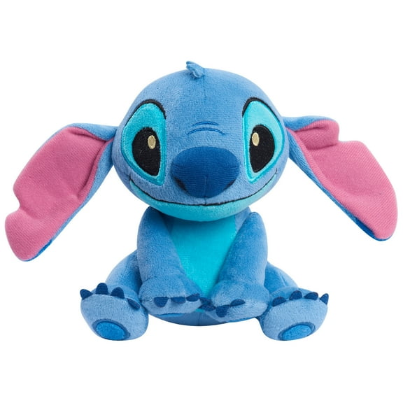 Disneys Lilo & Stitch 7.5 Inch Beanbag Plushie, Floppy Ears Stitch, Kids Toys for Ages 2 up