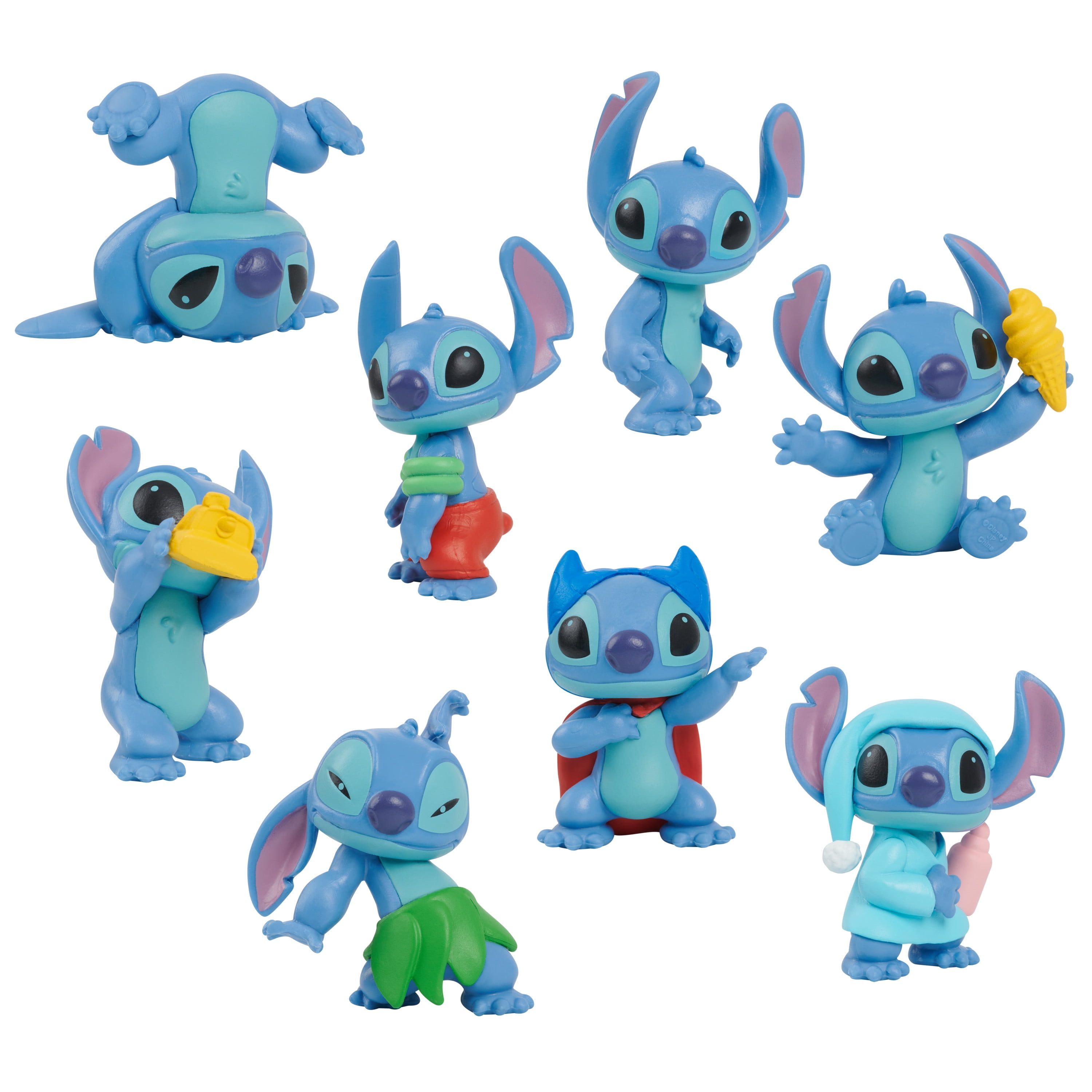 Disney’s Lilo & Stitch Collectible Friends Set, 8-Piece Figure Set,  Officially Licensed Kids Toys for Ages 3 Up, Gifts and Presents
