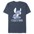 thumbnail image 1 of Mens Lilo & Stitch My Current Mood T Shirt, 1 of 4