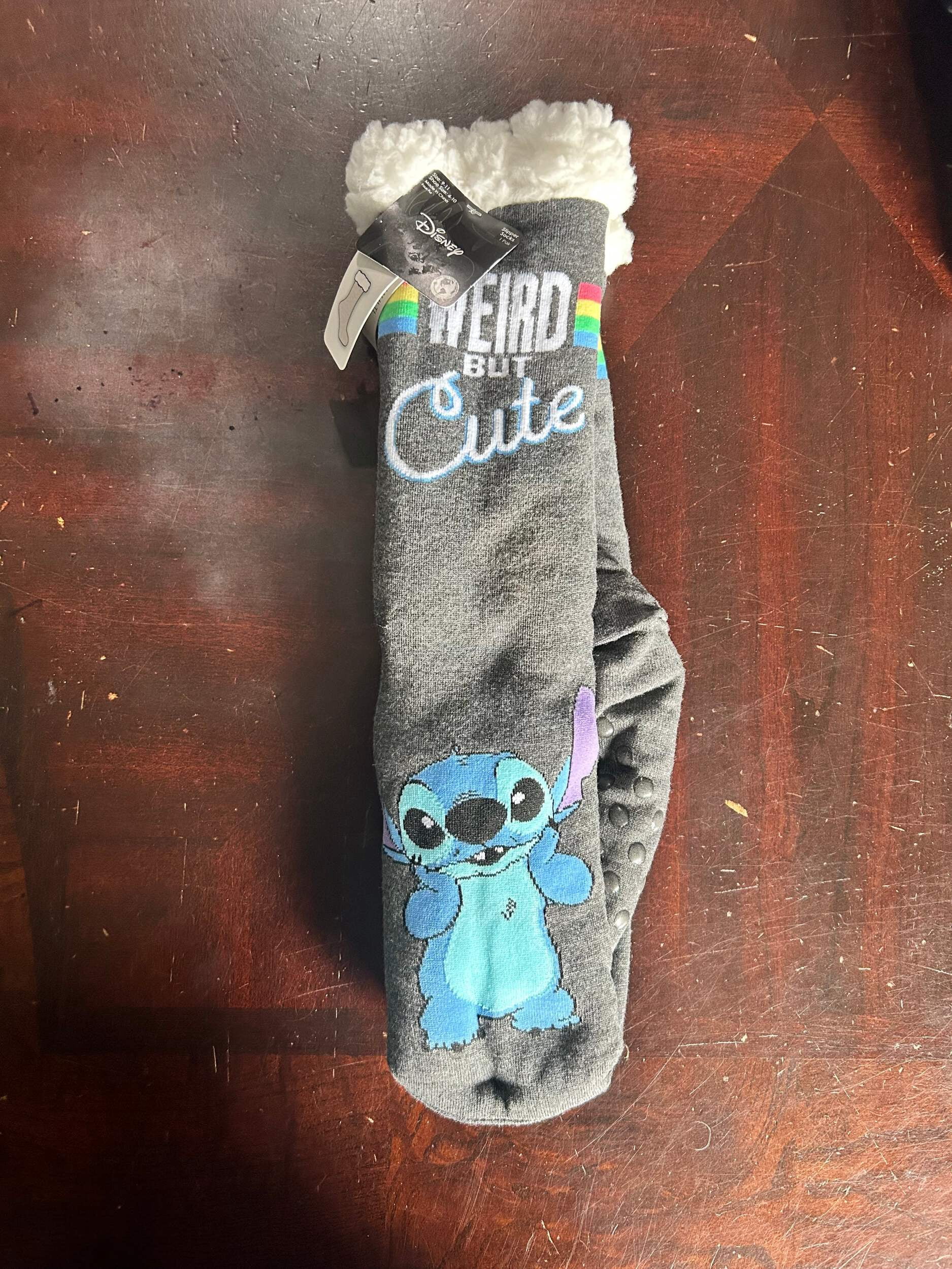 primark stitch slipper socks