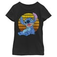 thumbnail image 1 of Girls Lilo & Stitch Winking T Shirt, 1 of 4