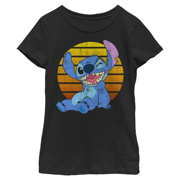 Girls Lilo & Stitch Winking T Shirt