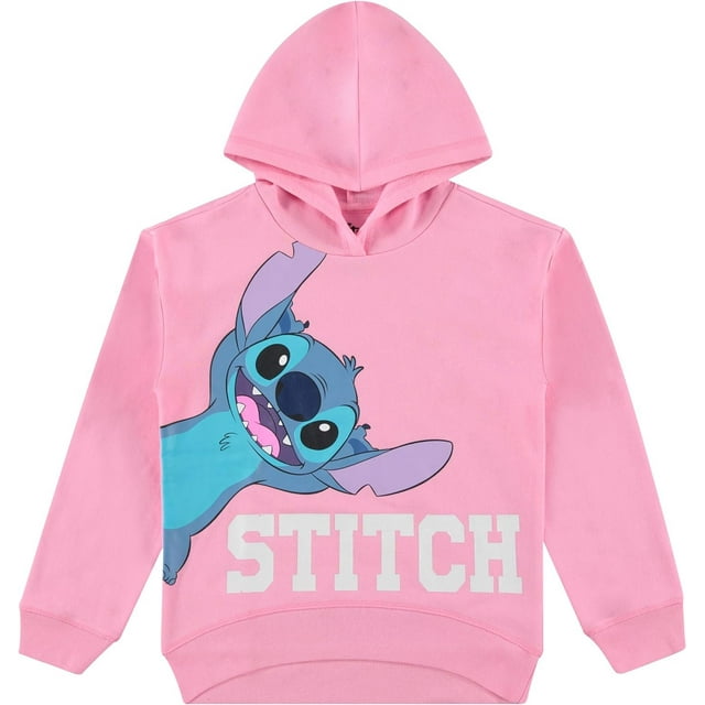 Disney's Lilo & Stitch Hoodie for Kids Girls Pullover in Hot Pink