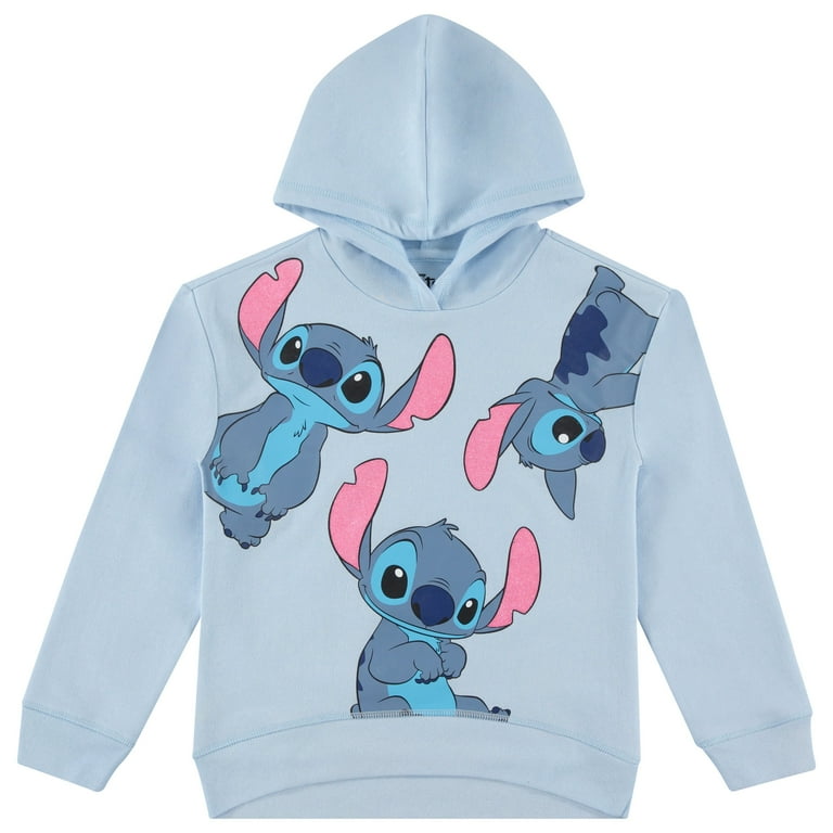 Disney's Lilo Stitch Girls Pullover Hoodie Little and Big