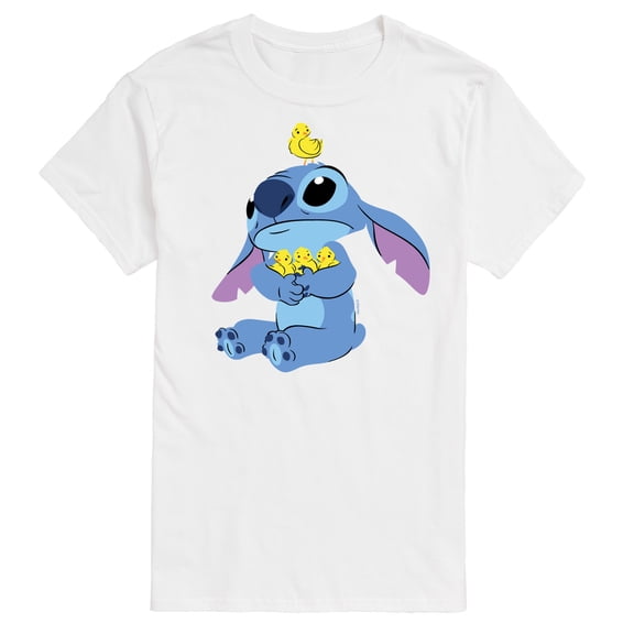 Lilo & Stitch - Stitch and Chicks - Men's Short Sleeve Graphic T-Shirt